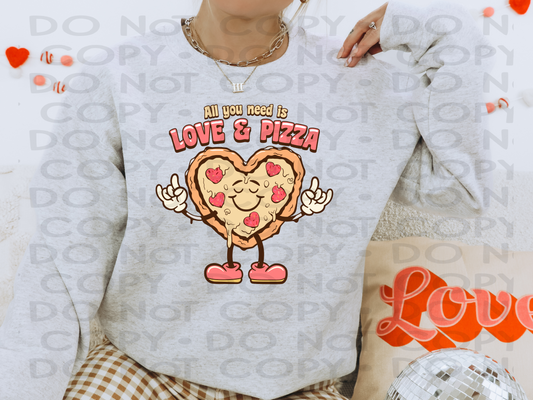 Love & Pizza - DTF