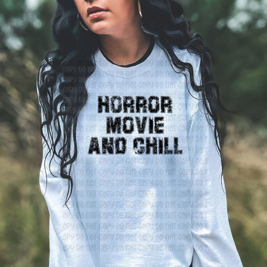 Horror movie and chill - DTF