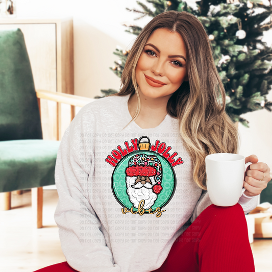 Holly jolly vibes - DTF