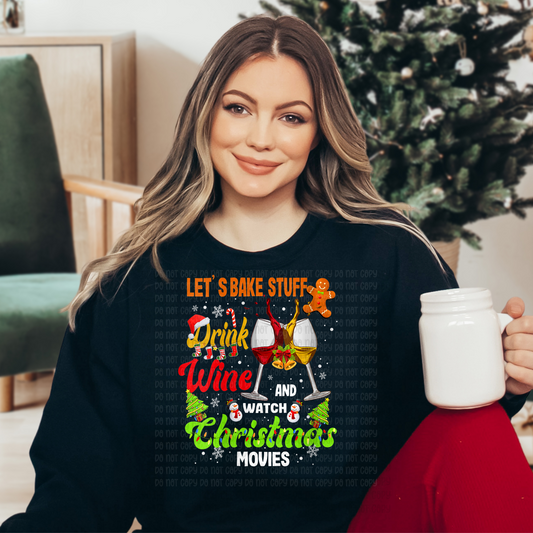 Let's bake stuff and watch Christmas movies -DTF