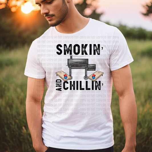 Smokin and chillin - DTF