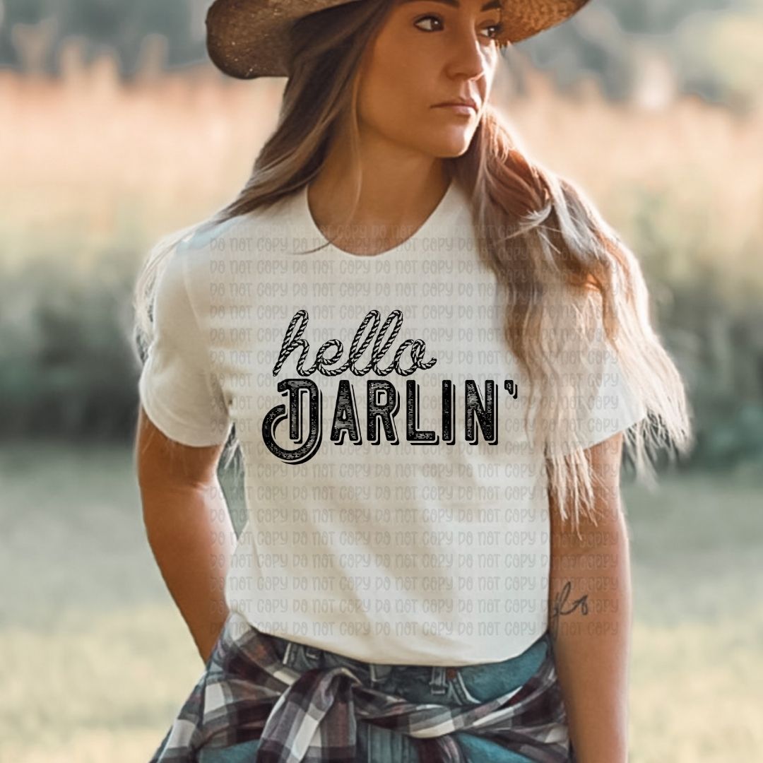 Hello darlin - DTF