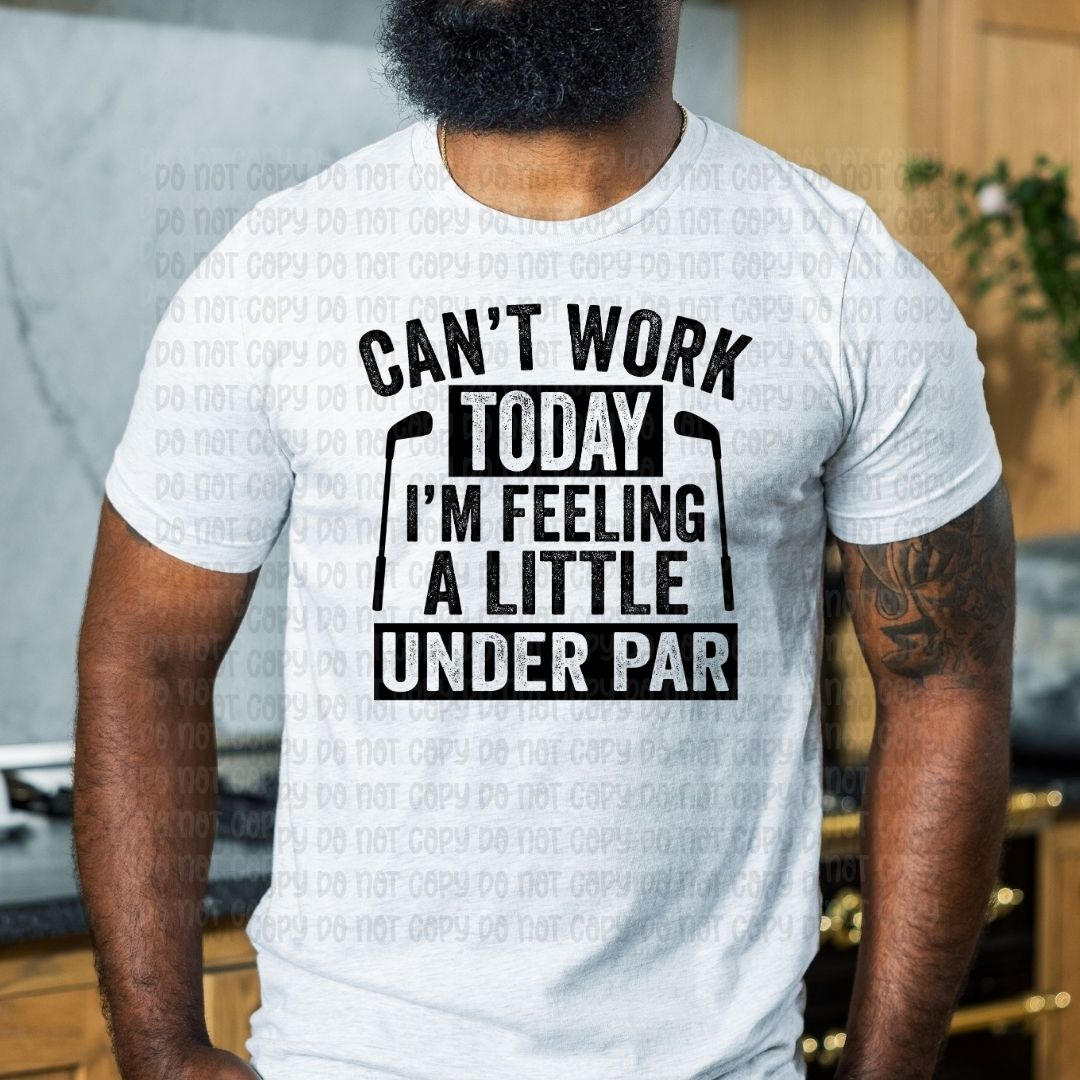 Under par - DTF