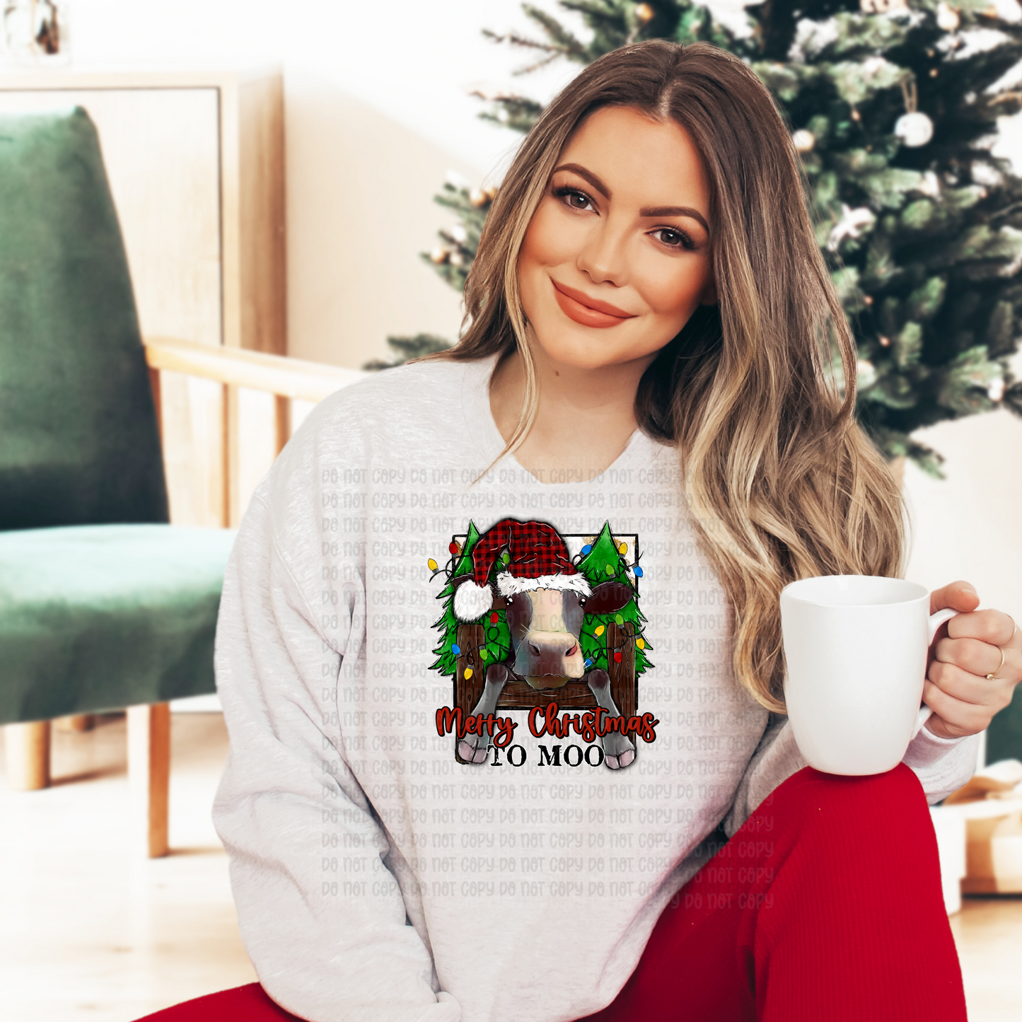 Merry Christmas to moo - DTF