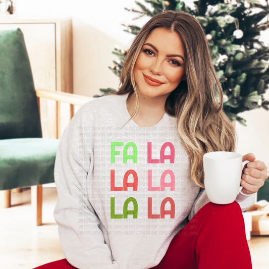 Fa la la la la - DTF