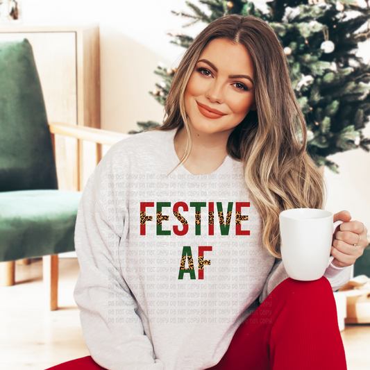 Festive AF - DTF
