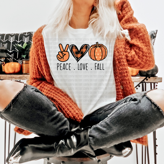 Peace love fall - DTF