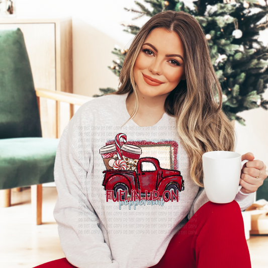 Fuelin up on peppermint - DTF