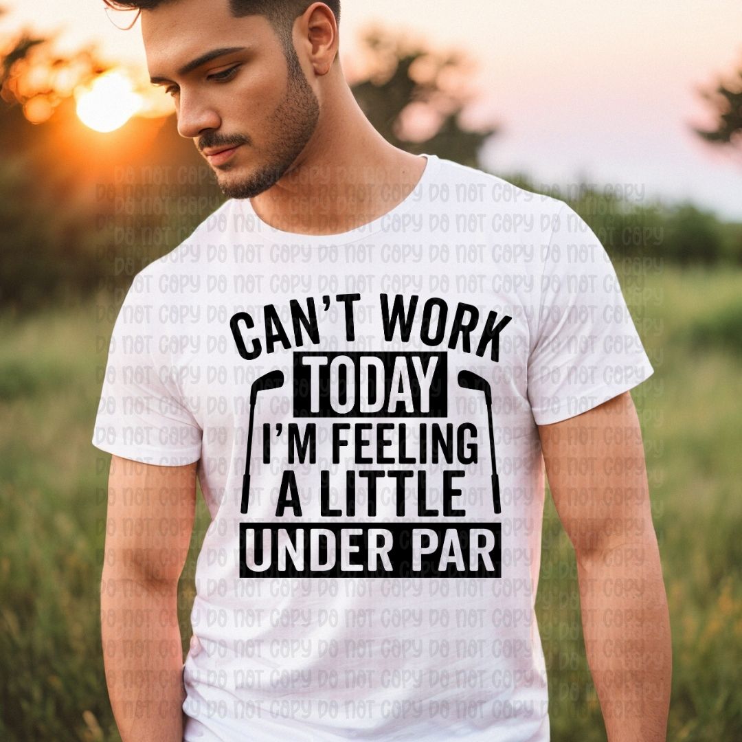 Under par - DTF