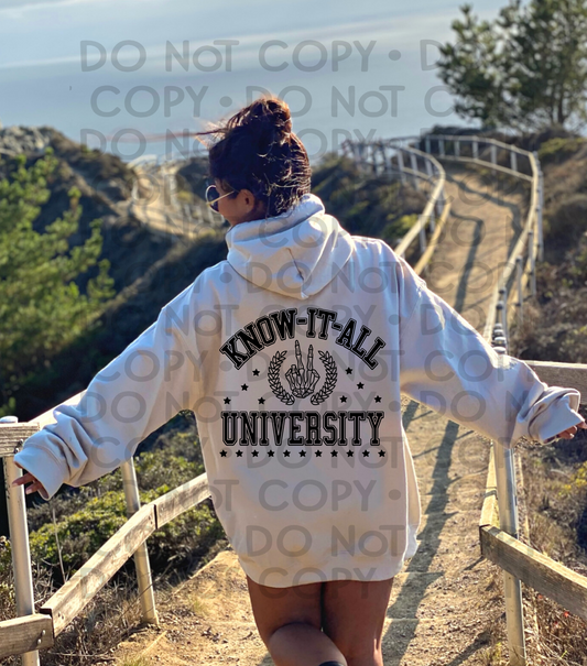 Know it all university - DTF