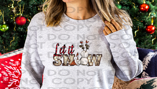 Let it snow - DTF