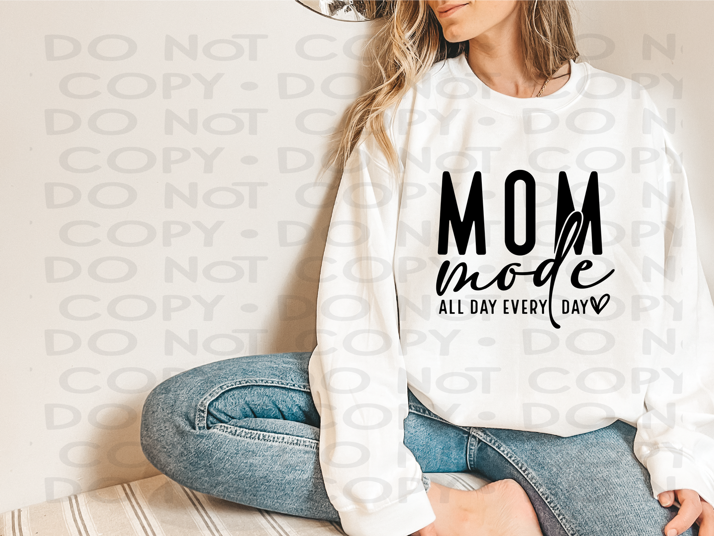 Mom mode in black - DTF