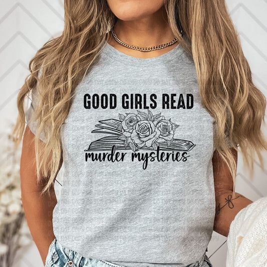 Good girls read mysteries - DTF