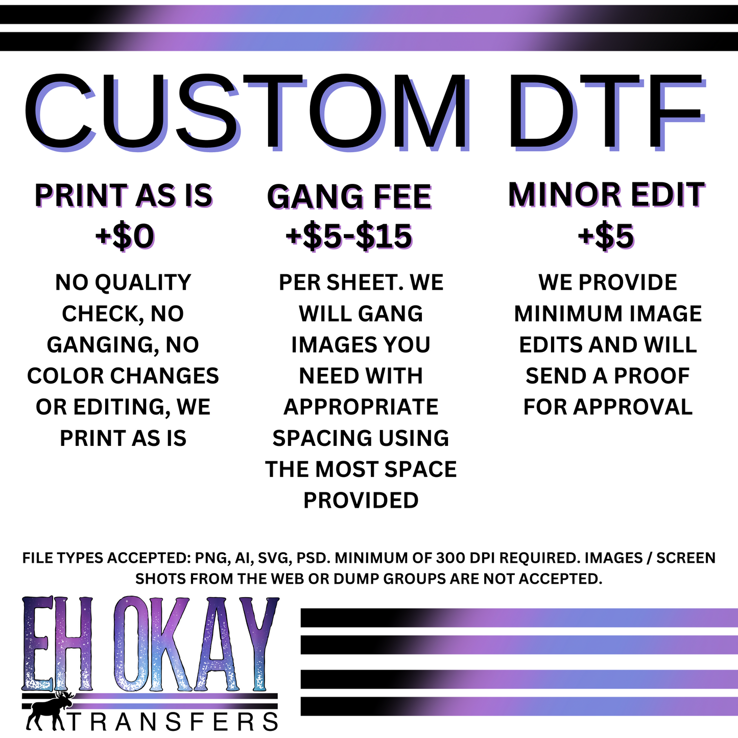 Custom DTF Print