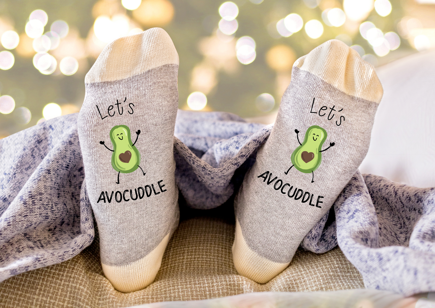 Avocuddle - Sock - 2 Pair - DTF