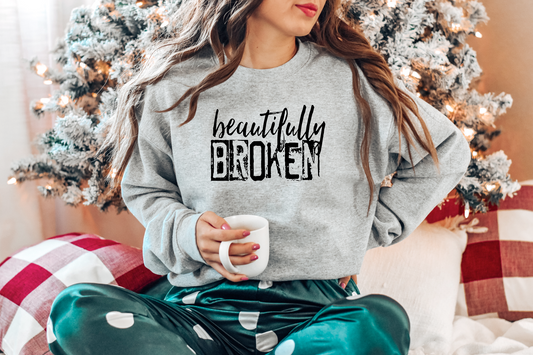 Broken in Black - Adult - DTF