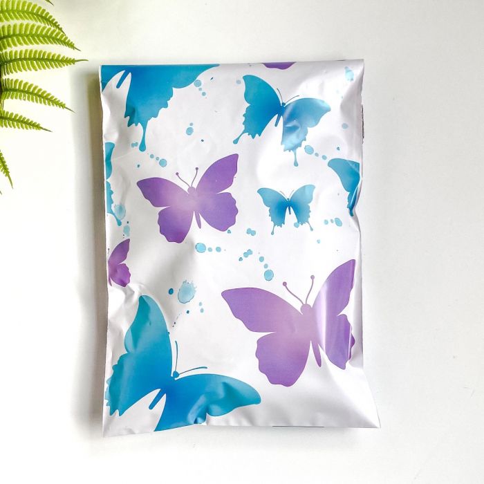 6x9 Butterflies poly mailer - In stock