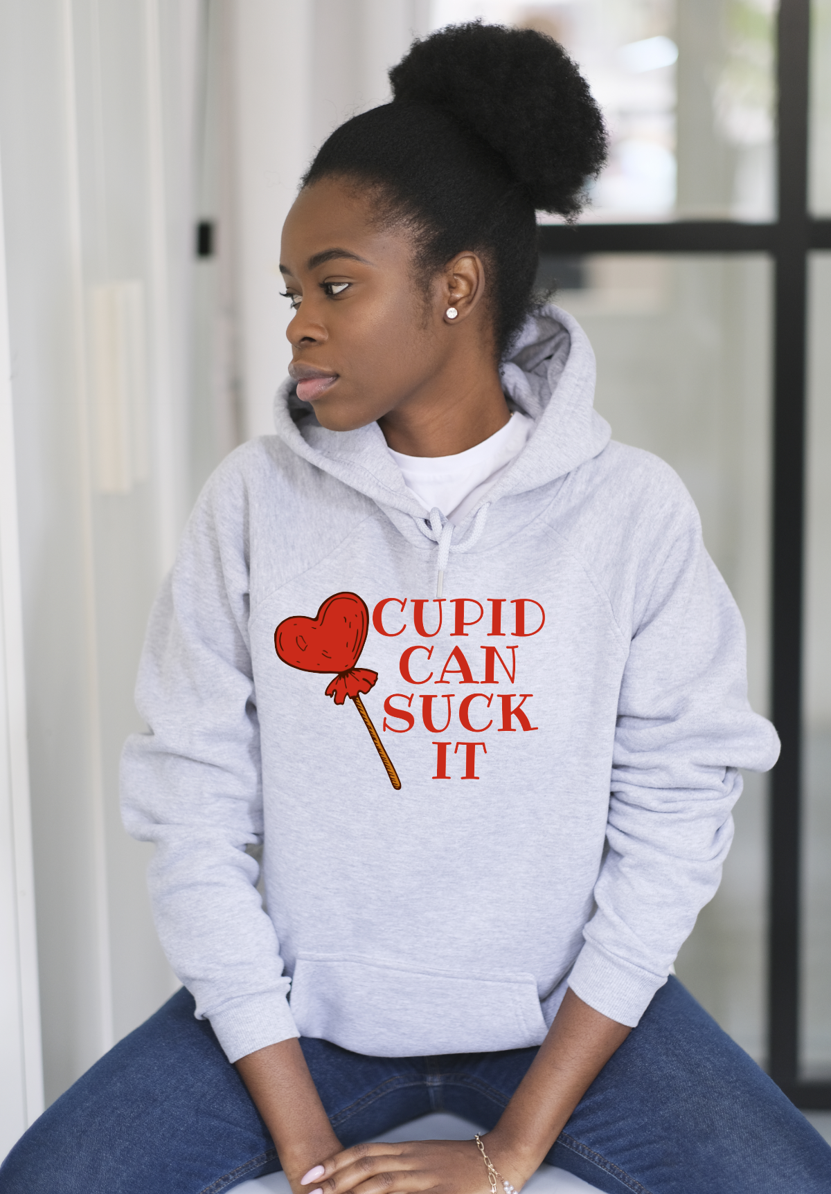 Cupid Can Suck It - Adult - DTF