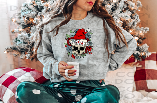 Festive skull - DTF