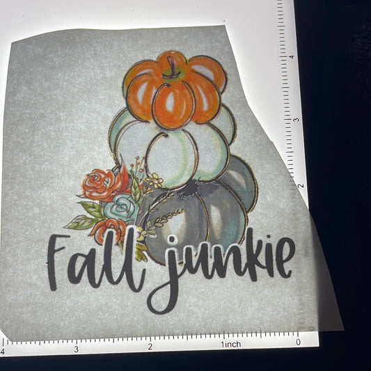 Fall junkie - Screen Print - 2 for $1