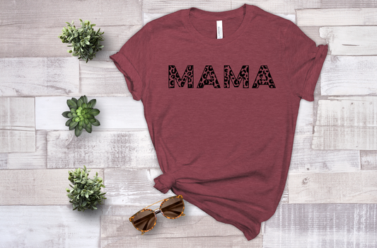 Mama Leopard Black - Sublimation