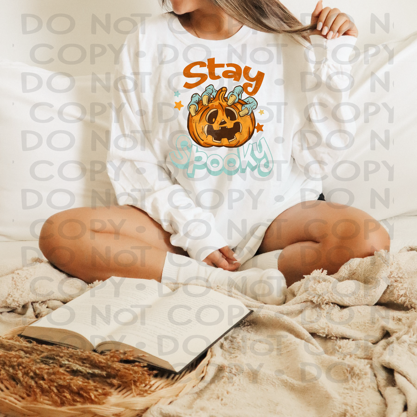 Stay spooky distressed - DTF